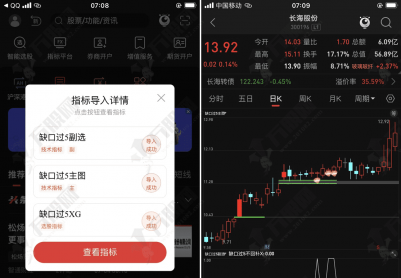 通达信【缺口过5不回补】主副选指标，高开缺口战法，手机电脑通用