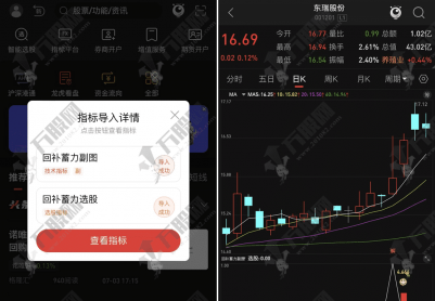 通达信【回补蓄力】多头优化版副选指标 回调补位拉升思路 手机电脑通用无未来函数