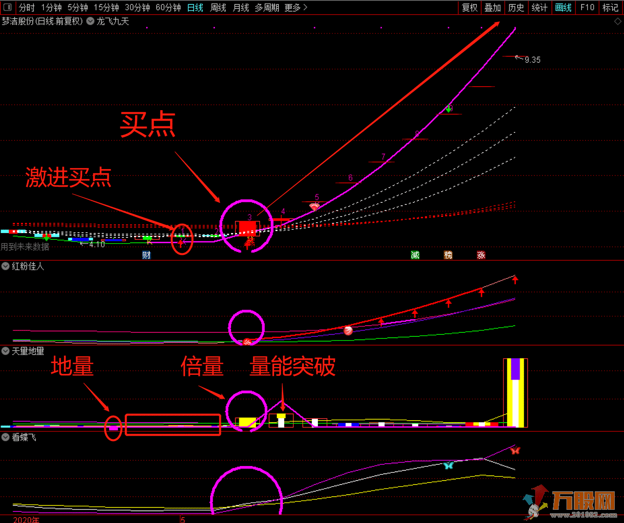 【龙飞九天】指标套装 有相关图文介绍通达信