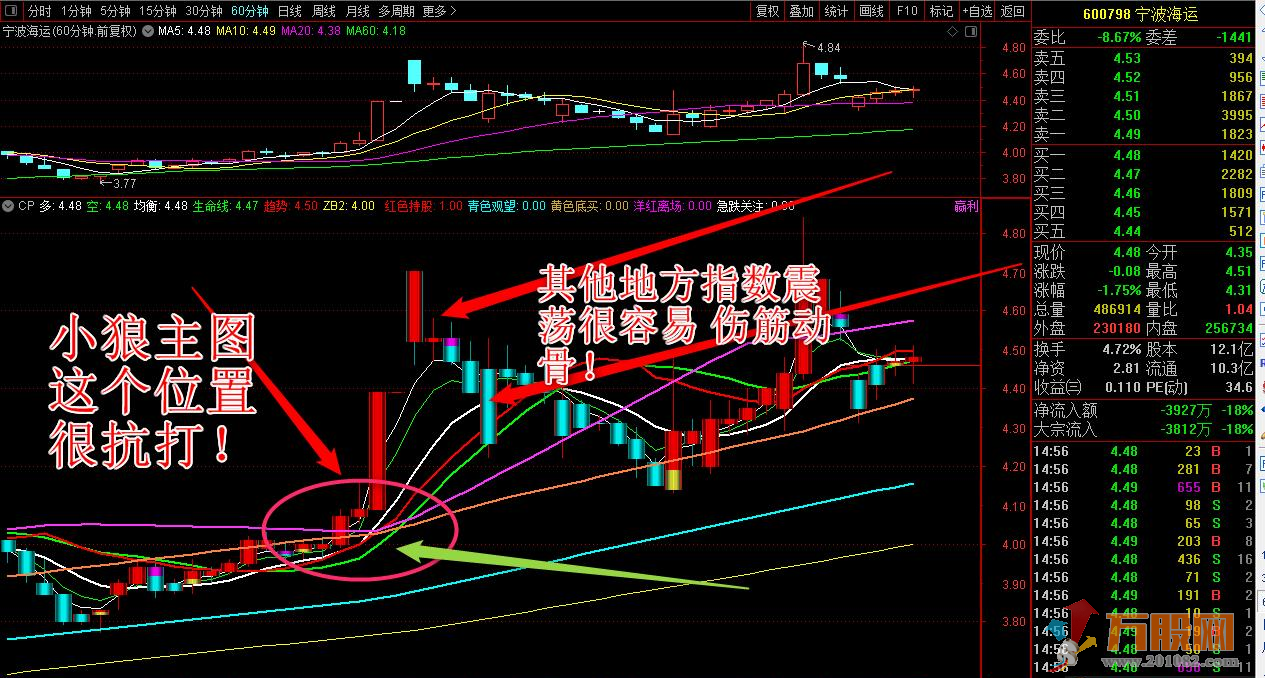 小狼1 3 6 号全套指标 副图 选股 通达信 无加密