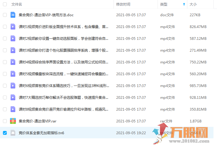 【竞价体系软件】通达信永久版加视频课程，指标无加密
