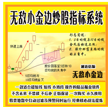 【无敌小金边】通达信主图、副图、选股/预警以及股票池文件