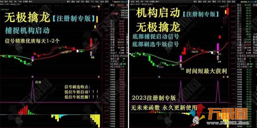 见者有福【无极擒龙】某多多热门指标 手机电脑二合一全套指标