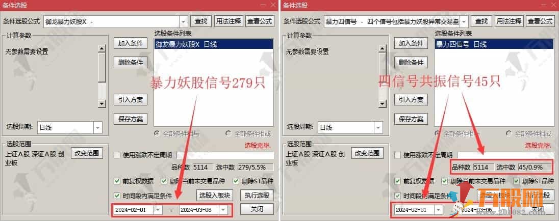 御龙系列-暴力妖股右侧擒妖模式主副选指标  主升浪带四信号共振及全仓优化版指标 手机电脑通用 无未来函数  ...