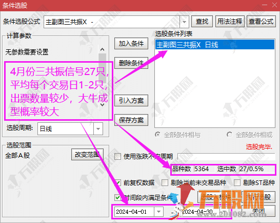 【三维共振】主副选量化指标 双扶摇直上共振信号 手机电脑通达信通用无未来函数 ... ... ... ...