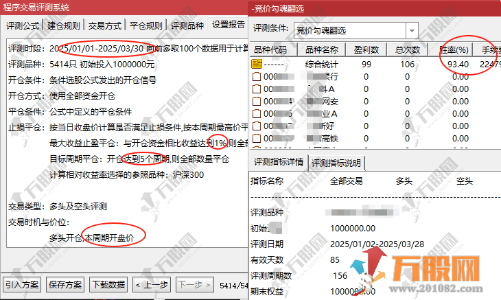 【竞价勾魂翻】副选排序指标，手机可用，历史数据可回测，无未来函数不漂移 ... ... ...