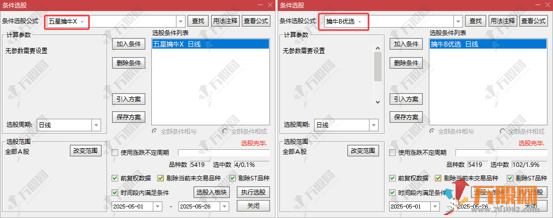 【五星擒牛】原独角兽加强版主副选指标 尾盘T1思路无未来函数 回测胜率极高 手机电脑通达信通用 ... ...