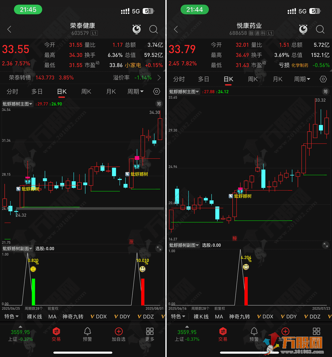 【蚍蜉撼树】主副选指标 强势类型的思路公式 适合短线强势股回调后的二次启动  ...