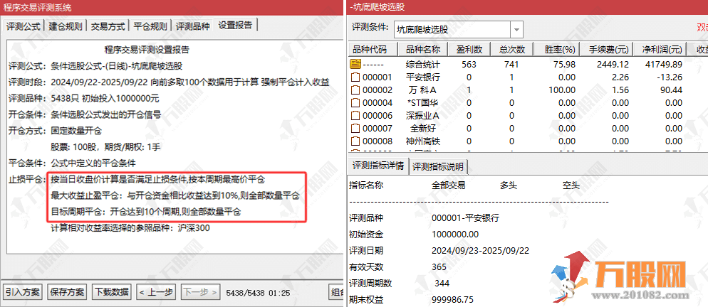 通达信【坑底爬坡】副选指标 5日线下连阴筑坑，线上连阳企稳启动，胜率76%的稳健型波段玩法！ ... ...